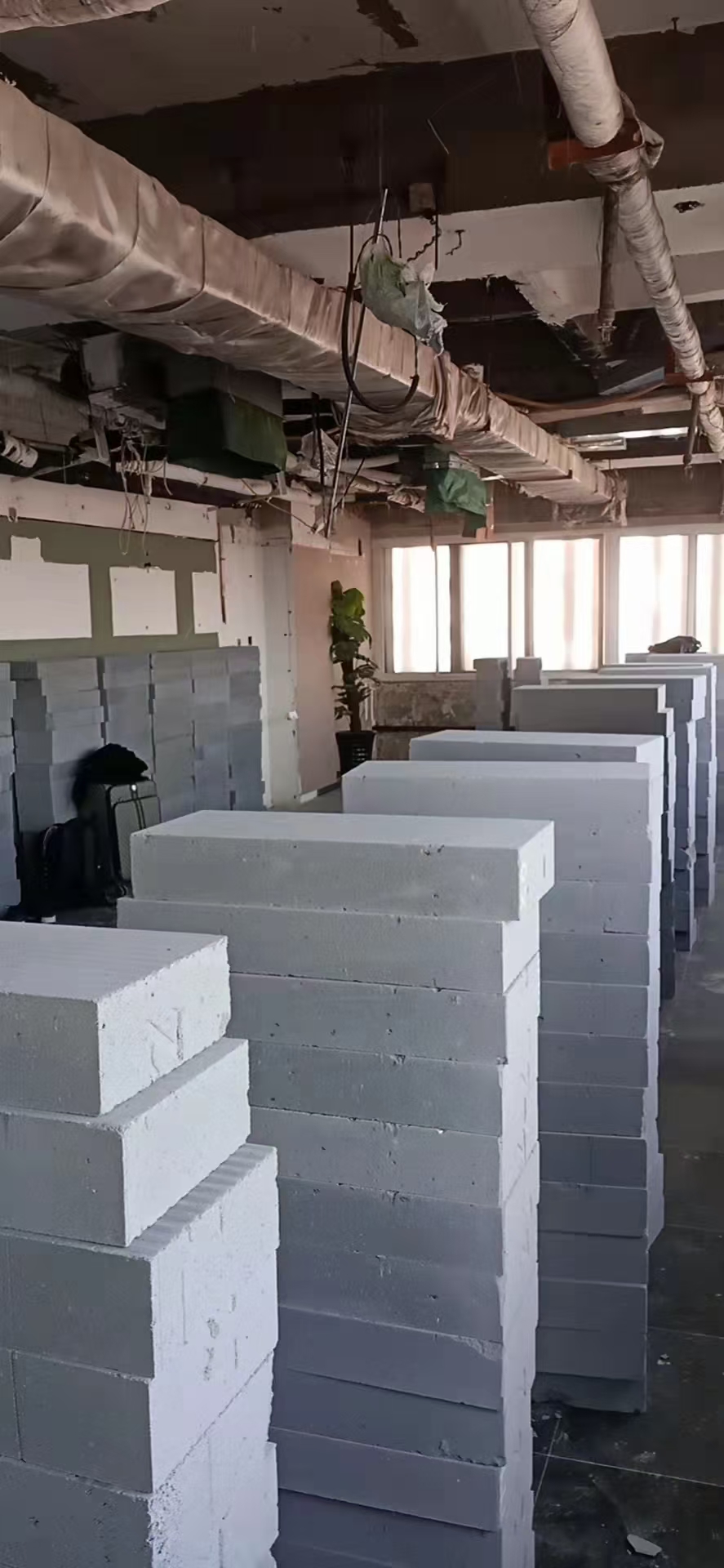 加气砖隔墙砌筑参考